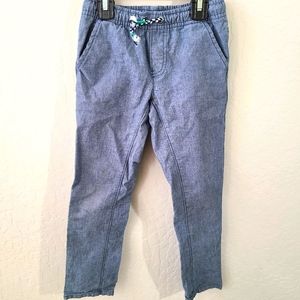 Boys Straight Fit Cotton Pants